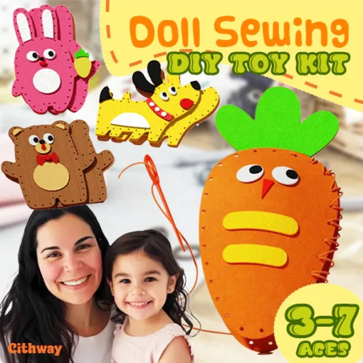 Cithway™ Doll Sewing DIY Toy Kit - Image 4